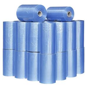 China Transparent Blue Polyvinyl Chloride PVC Film 30 Micron PVC Heat Shrink Wrap Roll supplier