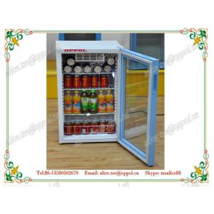 OP-214 Four Shelves Layers Upright Glass Door Beverage Freezer ,Beverage Display Cooler