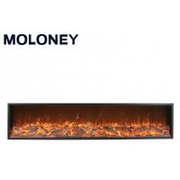 China 2000mm Insert Firebox Remote Control Wall Inserted Black Frame Artificial Fire on sale