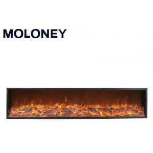 China 2000mm Insert Firebox Remote Control Wall Inserted Black Frame Artificial Fire supplier