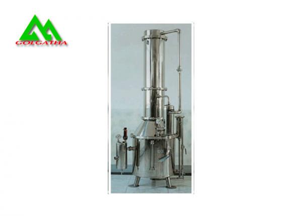 Vertical Water Distillation Unit For Lab , Full Automatic Multi Effect Water