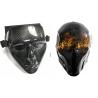 Professional Custom Carbon Fiber Mask For Halloween Party SGS Approved