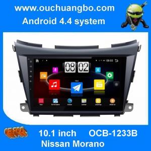 China Ouchuangbo For Wholesale 10.1 inch big capacitive touch screen Android 4.4 Nissan Morano with gps radio multimedia supplier