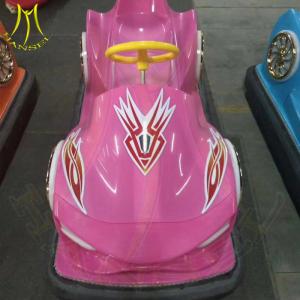 China Hansel amusement coin operated plastic kids ride on bumper car for sale supplier