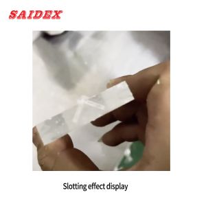 China 3.5KW 380V 45°STRADDLE PMMA/PE/PC/PS 2つの高速回転の鋭いサーブで wholesale