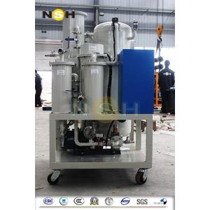 380V Vacuum Lube Oil Purification System / Waste Lubricant Oil Recycling Plant