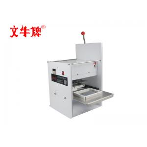 China 320-680ml aluminum foil box sealing machine supplier