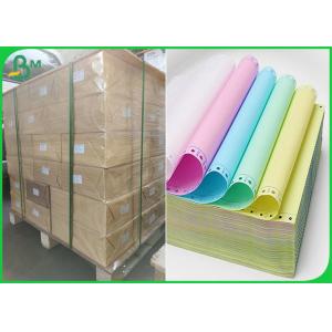 A3 A4 Size Available NCR Carbonless Paper With Pink Green Blue Color