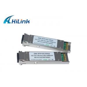 China Compatible Cisco 10G XFP Transceiver , XFP 10G ZR 1550nm 80km With LC Connector supplier