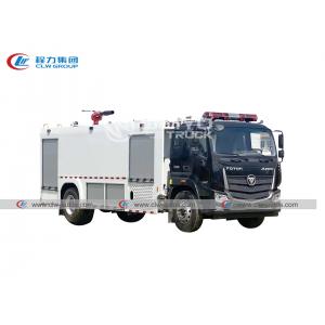 China Foton Auman Rotation Fire Rescue Fire Pumper Truck 8tons 360 Degree supplier