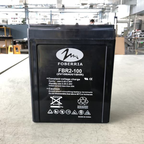 Rechargeable 2V 100ah AGM Lead Acid Battery For Solar And PV System