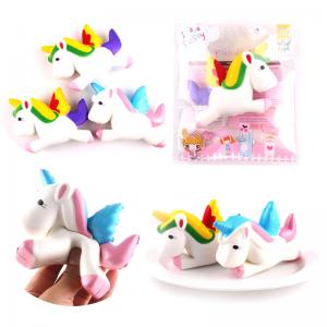 OEM Squishy Animals Toys Pu Unicorn Slow Rising Cute Stress Relief Jumbo Slow Rising Kawaii Squishy Toy
