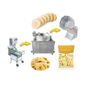 China Philippine Banana Chips Slicing Machine Cutting Plantain Chips Making Machine Fruit and Vegetable Processing Machines Fryer 2020 supplier