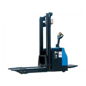 China Pedal Operation Electric Stacker Truck 2 Ton High Capacity 4.5m Lifting supplier