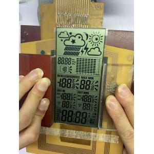 Low Power Consumption TN LCD Display Big Size Segment Module for Smart Thermostat