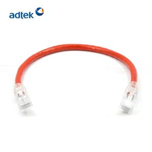 China Orange 24AWG Cat5e UTP Patch Cable ,  CAT6 Cat6A Network Cable supplier