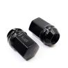 China Wheel Nuts Gloss Black Lug Nuts 14 X 1.5mm conical seat 1.46'' wholesale