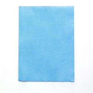 Durable Reusable Blue Industrial Paper Towels , Automobile Industrial Wiping Paper