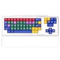 ABS  Spill - proof Children Color Keyboard with 63 keys for for children under school age
