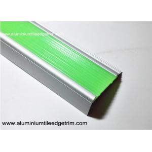 China Aluminium Photoluminescent Stair Nosing With 50 mm Width And 20 mm Height wholesale