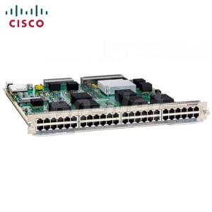 China Módulo do transceptor de Cisco de 6807 séries, módulo portuário C6800-48P-TX de 48 Gigabit Ethernet supplier