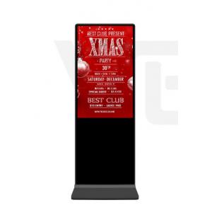 Vertical Floor Stand Digital Signage 55inch Indoor Multi Touch LCD Screen