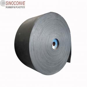 China Polyester Rubber Conveyor Belt for Stone Crusher Heat Resistant Material and 100 kg Weight supplier