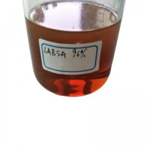 CAS 68584-22-5 LABSA 96% Ionic Surfactants Linear Alkyl Benzene Sulphonic Acid