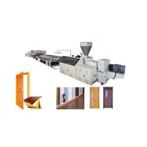 PVC WPC Foam Board Machine , Wood Plastic Double Screw Extruder