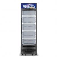 China 220 - 240V Upright Showcase Cooler With Power Supply 310L Beverage Display Chiller on sale