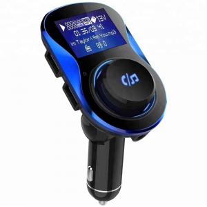 China Car MP3 Music Player Wireless Handsfree Car Charger ,  FM USB Transmitter Support Fast Charging Car Charger supplier