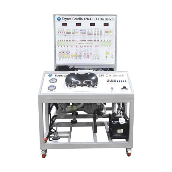 Petrol Engine Automotive Training And Teaching Equipment with Mobile Caster