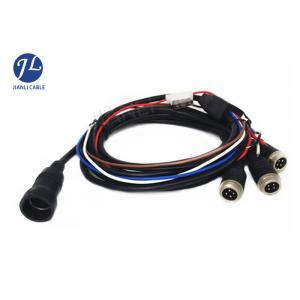 China 13 Pin To 4 Pin Mini Din Extension Cable For Car Video Recorder 4M-20M PU Jacket supplier