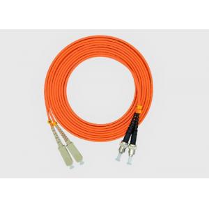 Fiber Jumper G657A ST To SC Duplex 10G Single Mode Fiber Patch Cord