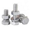 China TOBO M6x12mm 1.0mm Thread Pitch Stainless Steel 304 Hex Socket Cap Screw DIN912 Silver wholesale