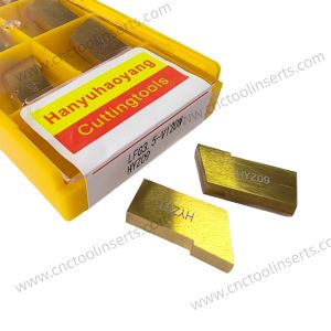 China CNC Grooving Insert with PVD Coating LFG4.5-V120N HYZ09, Suitable for Machining Mild Steel. wholesale