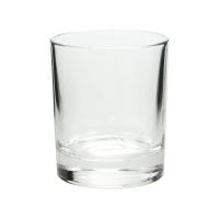China Round Glass Candle Votive Holders 2.5 Inches Transparent Candle Holder 300ML on sale