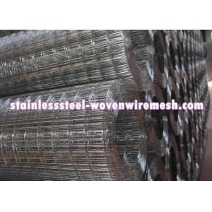 High Tensile Stainless Wire Mesh Sheet , ss Welded Wire Mesh 4x 4 Rust Resistant