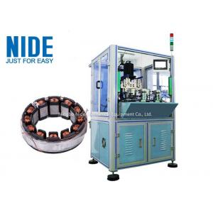 China Automatic BLDC double working stations Burshless motor stator needle winding machine / Stator ID 10-100mm supplier