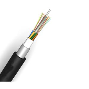 China GYTA MDPE HDPE Jacket Armored Fiber Optic Cable supplier