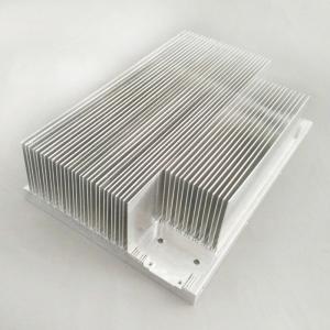 China Bonded Fin Electronic Heat Sink Rectangle Shape Aluminum Material supplier