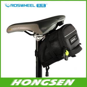 China Free shipping Bicycle bike Bag Saddle Back Seat Tail Bike Bag Pouch Basket Velcro straps M supplier