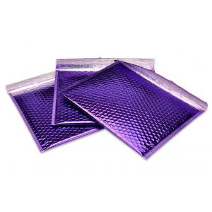 China 160*230mm Moisture Proof Bubble Envelope Purple pet aluminum foil bubble envelope bag supplier