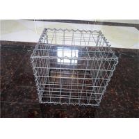 China Stone Cage Retaining Wall Gabion Baskets , Gabion Mesh Cage Easy To Install on sale