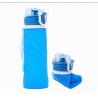 750ml Collapsible Travel Water Bottle Food Grade Material Customized Logo