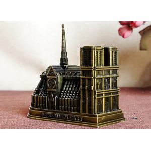 China Metal Alloy DIY Craft Gifts Well - Known World Building / Notre Dame De Paris 3D Model supplier