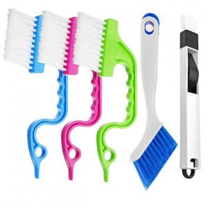 China 5 Pieces Set Corner Cleaning Brush House Cleaning Brush Customized supplier