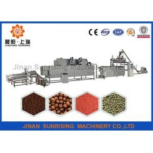 China Long Performance Floating Fish Feed Machine Energy Saving Good Taste supplier