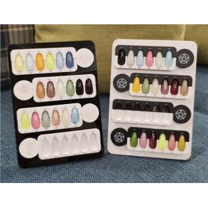 OEM Boutique Gel Nail Polish Color Display Board Holder For Crylic Album