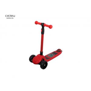 Red Kids 3 Wheel Kick Scooter Suitable For Birthday Gifts
